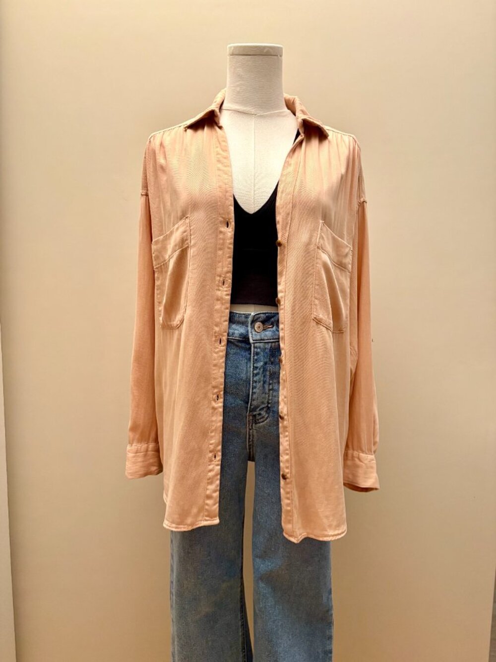 Zara Button-Down Long Sleeve Shirt